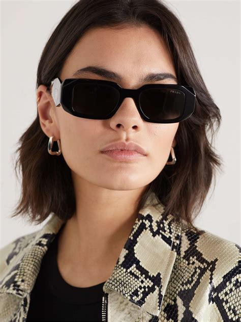 prada square eyeglasses|prada illusion sunglasses.